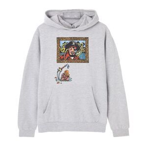 SpongeBob SquarePants Mens Artistic Hoodie / Grey Marl